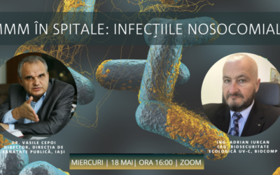 „Abordări inovatoare în gestionarea infecțiilor nosocomiale”: miercuri, 18 mai, online